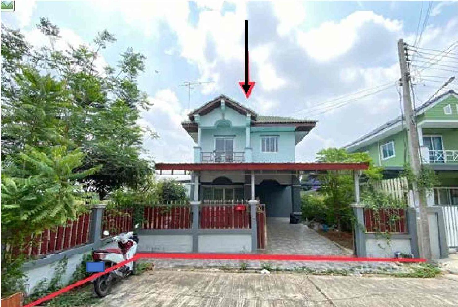 รูปที่ดินพร้อมสิ่งปลูกสร้าง บึงน้ำรักษ์ ธัญบุรี ปทุมธานี