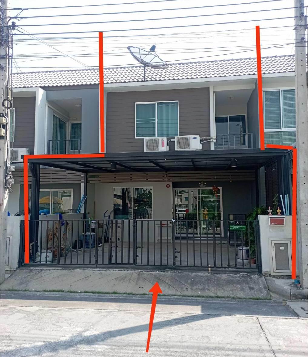 รูปที่ดินพร้อมสิ่งปลูกสร้าง ไทรน้อย ไทรน้อย นนทบุรี
